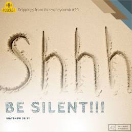 Be Silent!!! (Matthew 20:31)
