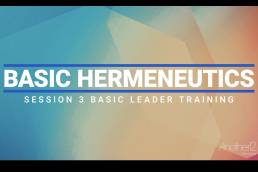 Basic Hermeneutics